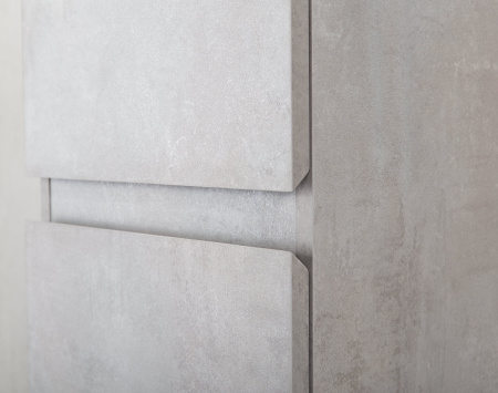 MOLVENO Шкаф подвесной с двумя распашными дверцами с доводчиками, с двумя полками, Beton, 400x300x1600, MOLVENO-1600-2A-SC-BET