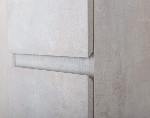 MOLVENO Шкаф подвесной с двумя распашными дверцами с доводчиками, с двумя полками, Beton, 400x300x1600, MOLVENO-1600-2A-SC-BET