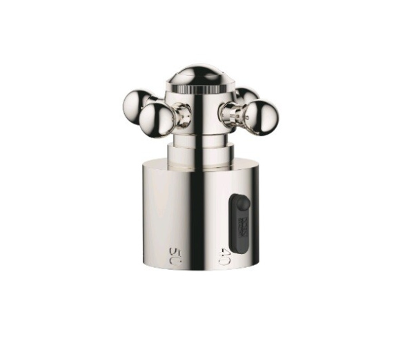 Ручка со шкалой Dornbracht Madison для смесителя цвет-платина 11.420.360.08