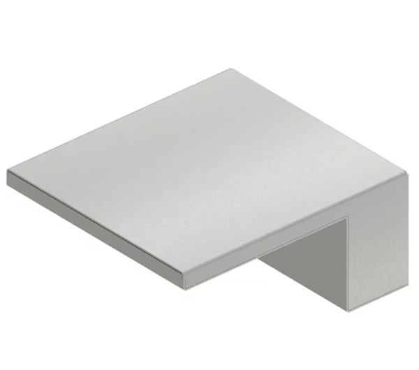 Излив Quadro design Complements цвет-сталь брашированная BV003 AS