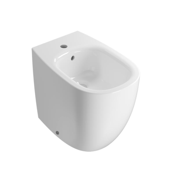 Биде Globo DAILY напольный шгв 350*530*420 цвет-белый матовый (Matt White Bianco Opaco) DN009BO