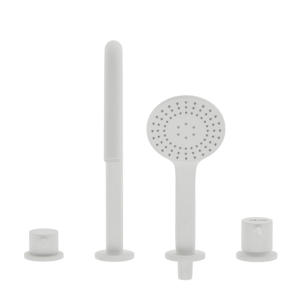 Смеситель на борт ванны CEZARES LEAF-BVDM4-L-BIO