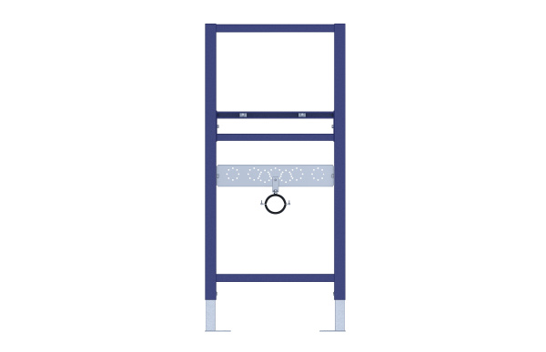 Инсталляция для подвесной раковины Aquatek INSR-0000001, 1120*500*40 мм