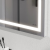 AM.PM M91AMOX1001WG Универсальное зеркало настенное с контурной LED-подсветкой, 100 см