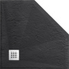 Поддон для душа Vincea из искусственного камня VST-4SP9090A, 900*900*25, антрацит