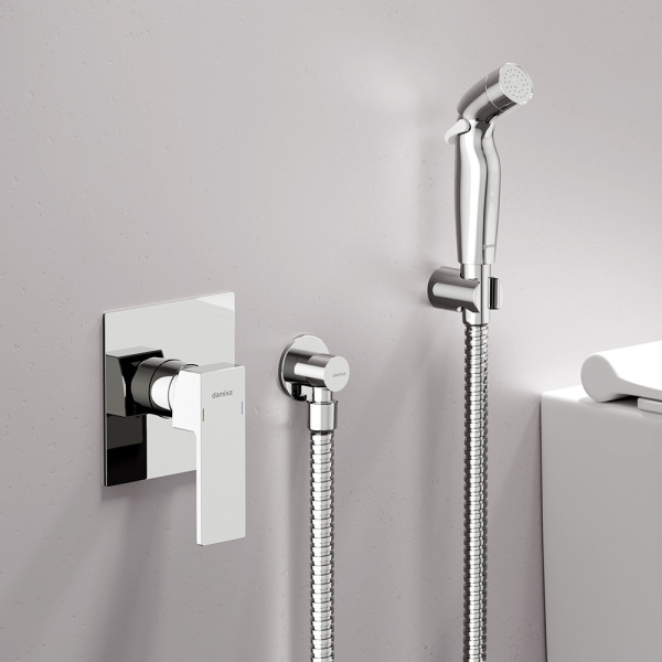 Damixa 537510000 Gala Смеситель монтируемый в стену с гиг.душем, хром