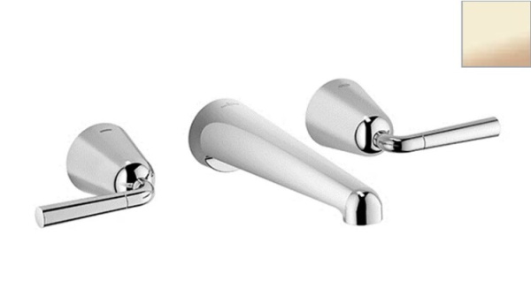 Смеситель для раковины Villeroy&Boch Domicil цвет-шампанское (Champagne) TFD36712900-47