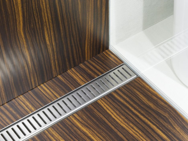 Решетка для душевого лотка Alcadrain нержавеющая сталь матовая (PURE-1150M)