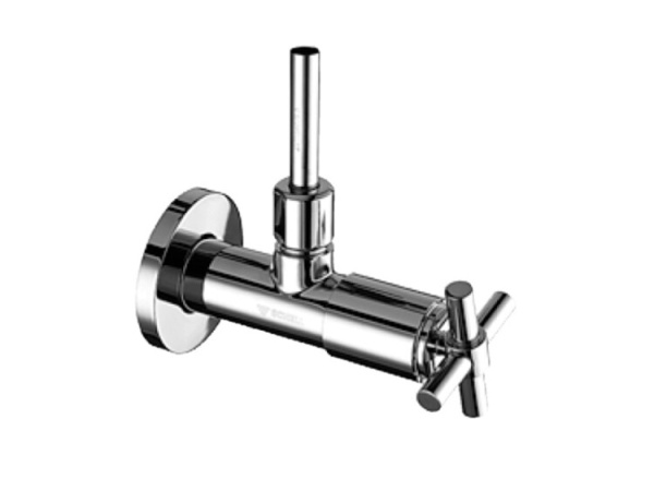 Угловой вентиль Schell Cross цвет-хром 05 310 06 99