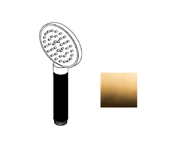 Ручной душ Ritmonio 90 цвет-золото брашированное (Brushed Gold) 72D014GOX