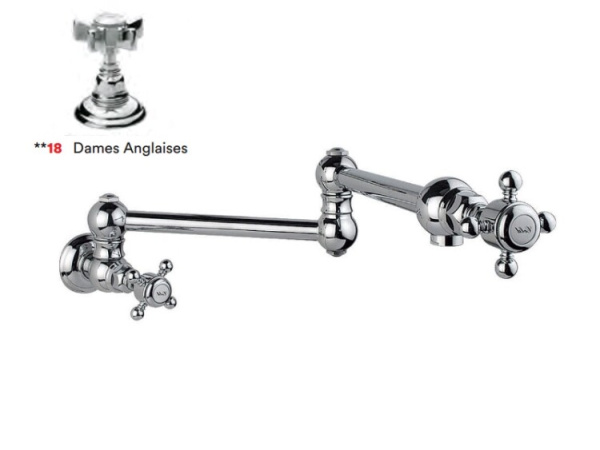 Кран Nicolazzi Dames Anglaises цвет-хром 1451 CR 18