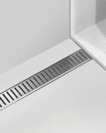 Решетка для душевого лотка Alcadrain нержавеющая сталь матовая (PURE-1150M)