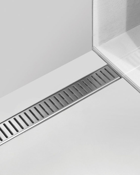 Решетка для душевого лотка Alcadrain нержавеющая сталь матовая (PURE-1150M)