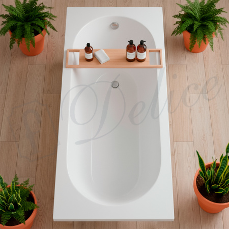 Ванна из литьевого мрамора Delice Bravo 180х75 глянцевая DLR330038-G